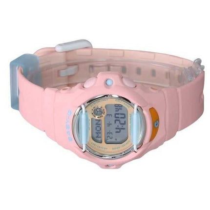 Orologio da donna Casio Baby-G Beach Digital Scene Theme Series cinturino in resina rosa al quarzo BG-169PB-4 200M