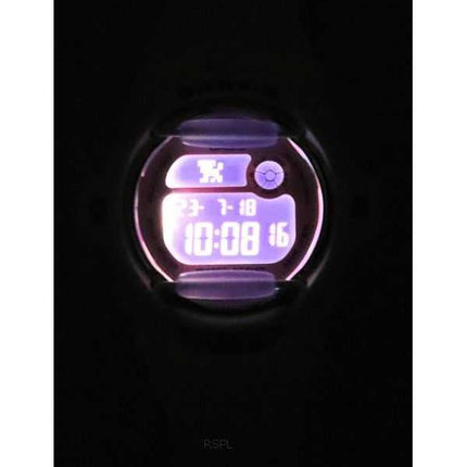 Orologio da donna Casio Baby-G Basic digitale con cinturino in resina bianca al quarzo BG-169PB-7 200M