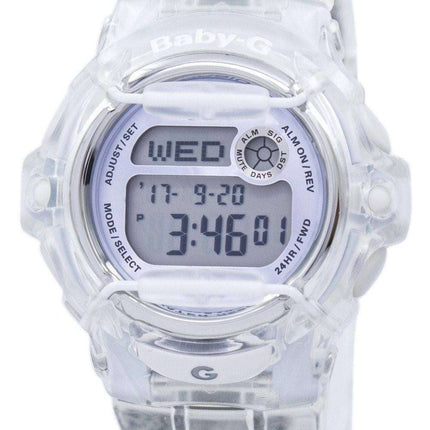 Orologio da donna ricondizionato Casio Baby-G resistente agli urti Digital World Time BG-169R-7E BG169R-7E 200M