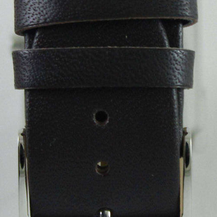 Cinturino in pelle con quadrante nero al quarzo Citizen BG5080-05E - Orologio da donna