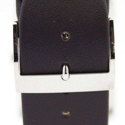 Orologio da donna in pelle nera al quarzo sottile BG5080-05H Citizen