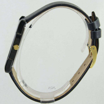 Orologio da uomo con quadrante nero BG5089-19E in pelle nera al quarzo