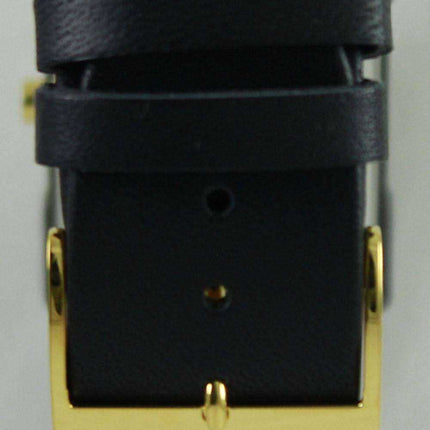 Orologio da uomo con quadrante nero BG5089-19E in pelle nera al quarzo