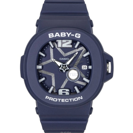 Orologio da donna Casio Baby-G analogico in resina con quadrante blu al quarzo BGA-10D-2A1 100M
