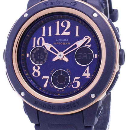 Orologio da donna digitale analogico per illuminazione LED Casio Baby-G BGA-150PG-2B2
