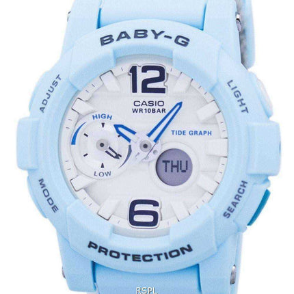 Casio Baby-G Tide grafico resistente agli shock analogico digitale BGA-180BE-2B BGA180BE-2B orologio da donna