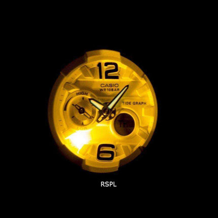 Casio Baby-G Tide grafico resistente agli shock analogico digitale BGA-180BE-2B BGA180BE-2B orologio da donna
