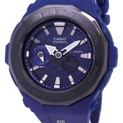Casio Baby-G Tide Graph Analogico digitale 200M BGA-225G-2A BGA225G-2A Orologio da donna