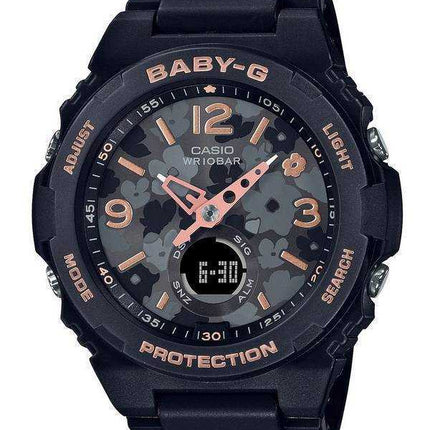 Orologio da donna Casio Baby-G World Time analogico digitale BGA-260FL-1A BGA260FL-1 100M