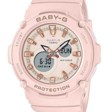 Orologio Casio Baby-G Misty Pink Analog Digital Quartz BGA-275-4A BGA275-4 100M Orologio da donna