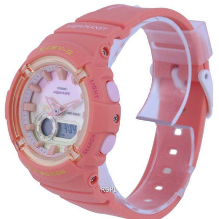 Orologio Casio Baby-G Aqua Planet analogico digitale al quarzo BGA-280AQ-4A BGA280AQ-4 100M orologio da donna