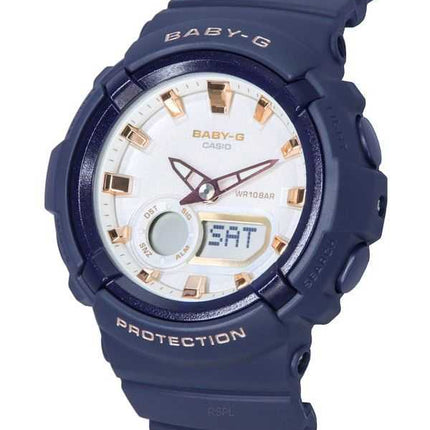 Orologio da donna Casio Baby-G analogico digitale cinturino in resina quadrante color crema al quarzo BGA-280BA-2A BGA280BA-2 10