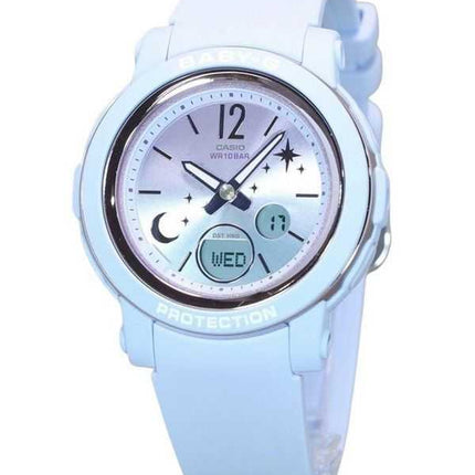 Orologio da donna Casio Baby-G serie Moon and Star analogico digitale cinturino in resina quadrante viola al quarzo BGA-290DS-2A