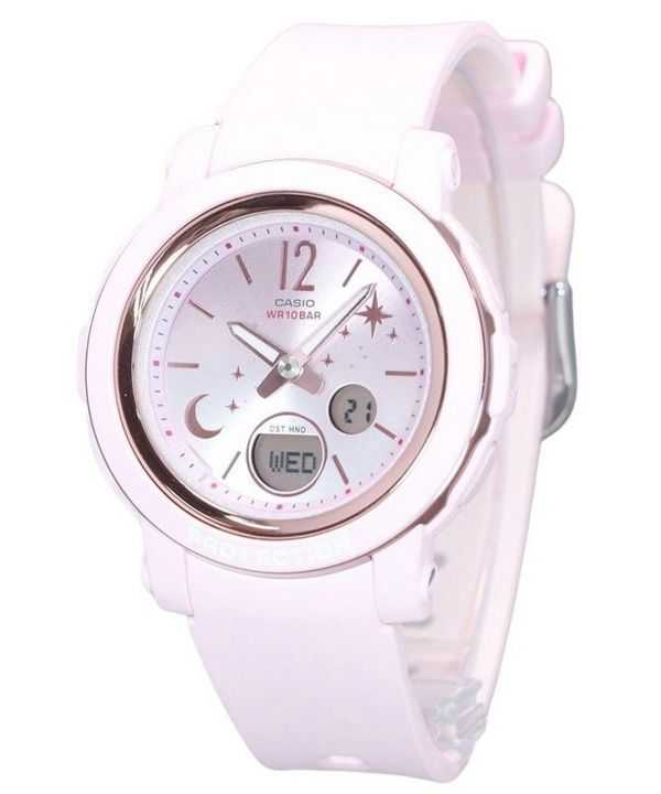 Orologio da donna Casio Baby-G serie Moon and Star analogico digitale cinturino in resina quadrante rosa al quarzo BGA-290DS-4A