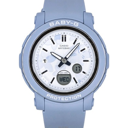Orologio da donna Casio Baby-G analogico digitale con cinturino in resina e quadrante multicolore al quarzo BGA-290FL-2A 100M