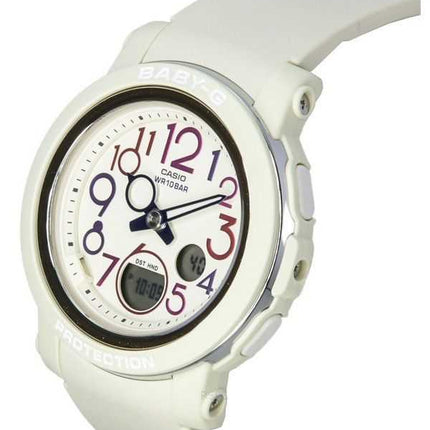 Orologio da donna Casio Baby-G analogico digitale retrò pop multicolore cinturino in resina quadrante bianco al quarzo BGA-290PA