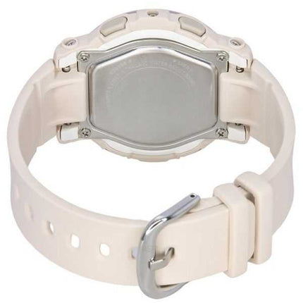 Orologio da donna Casio Baby-G analogico digitale con cinturino in resina quadrante in oro rosa al quarzo BGA-290SA-4A 100M