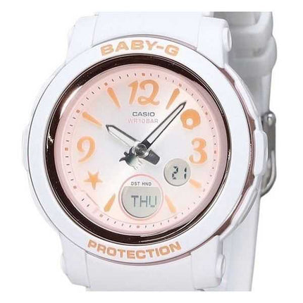Casio Baby-G Analog Digital Undersea World Resin Strap Orange Dial Quartz BGA-290US-4A 100M Orologio da donna