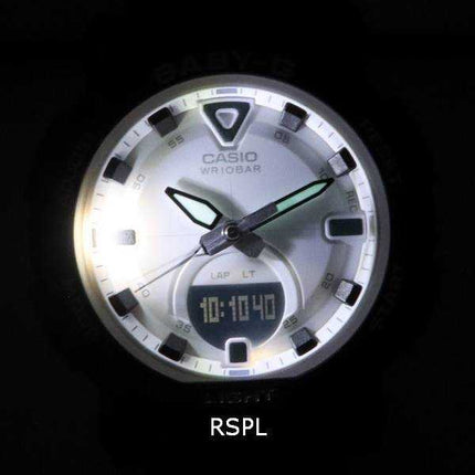 Orologio Casio Baby-G Standard Analogico Digitale Quadrante Bianco Quarzo BGA-310C-1A BGA310C-1 100M Orologio da Donna