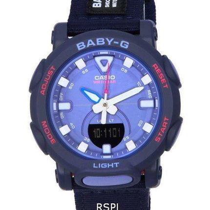 Orologio Casio Baby-G analogico digitale blu navy quadrante al quarzo BGA-310C-2A BGA310C-2 100M orologio da donna