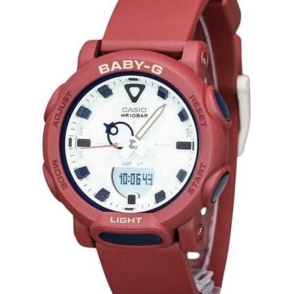 Orologio da donna Casio Baby-G analogico digitale con cinturino in resina a base biologica quadrante bianco al quarzo BGA-310RP-