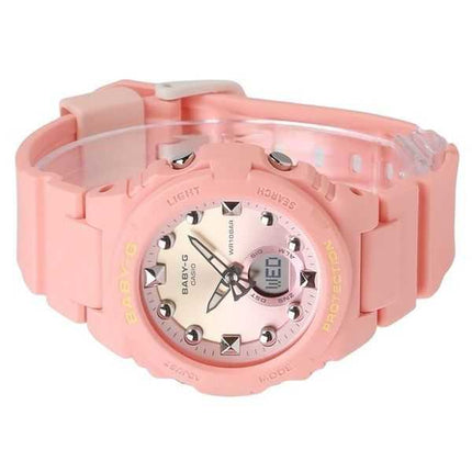 Casio Baby-G Analog Digital Resin Strap Rosa Dial Quartz BGA-320-4A1 100M Orologio da donna