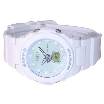 Casio Baby-G Futuristic Olografico Analogico Digitale Quadrante Verde Chiaro Quarzo BGA-320FH-4A 100M Orologio da Donna