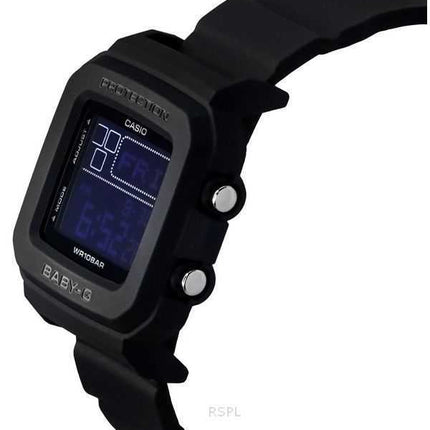 Casio Baby-G Orologio da donna al quarzo con cinturino in resina digitale e quadrante nero BGD-10-1 100M