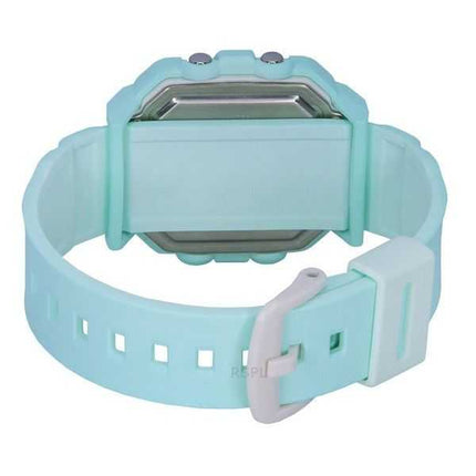 Casio Baby-G Orologio da donna con cinturino in resina digitale e quadrante verde menta al quarzo BGD-10-3 100M