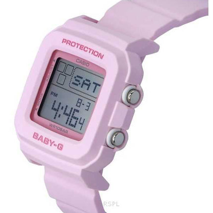 Casio Baby-G Orologio da donna al quarzo con cinturino in resina digitale e quadrante rosa BGD-10-4 100M