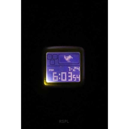 Casio Baby-G Plus Digital 30th Anniversary Cinturino in resina bianca Orologio al quarzo BGD-10K-7 100M da donna con supporto sp