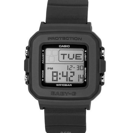 Orologio da donna Casio Baby-G Plus con cinturino in resina digitale al quarzo BGD-10KH-2C 100M con supporto speciale