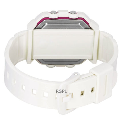 Orologio da donna Casio Baby-G Plus digitale al quarzo con cinturino in resina, modello BGD-10KH-7, impermeabile fino a 100 metri, con custodia in silicone.