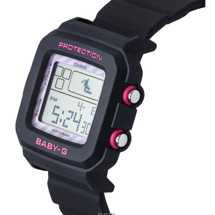 Orologio Casio Baby-G Digital Kuromi Collaboration con cinturino in resina al quarzo BGD-10KKM-1 100M da donna con supporto speciale