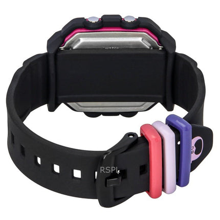 Orologio Casio Baby-G Digital Kuromi Collaboration con cinturino in resina al quarzo BGD-10KKM-1 100M da donna con supporto speciale