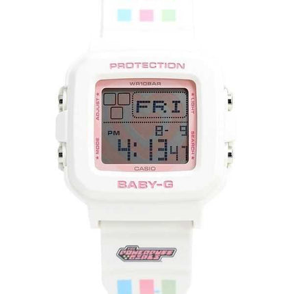 Casio Baby-G Plus The Powerpuff Girls Collaboration Orologio digitale al quarzo BGD-10KPP-7 100M da donna con supporto speciale