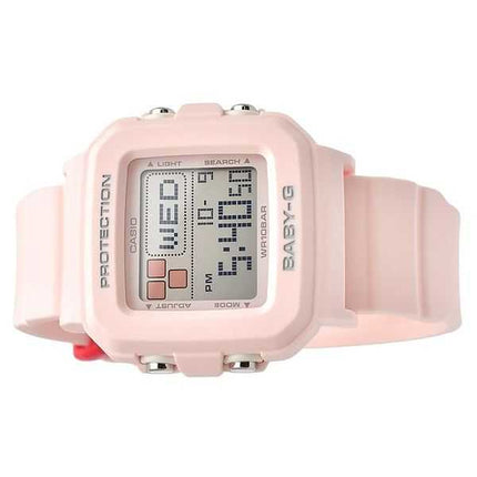 Casio Baby-G Plus Digitale Rosa Cinturino in Resina Quarzo BGD-10L-4 100M Orologio da Donna con Passanti Extra