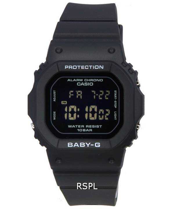 Orologio Casio Baby-G digitale quadrante nero al quarzo BGD-565-1 BGD565-1 100M orologio da donna