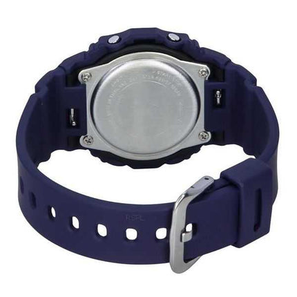 Casio Baby-G Retro Flower Field Orologio da donna con cinturino in resina blu digitale al quarzo BGD-565RP-2 100M