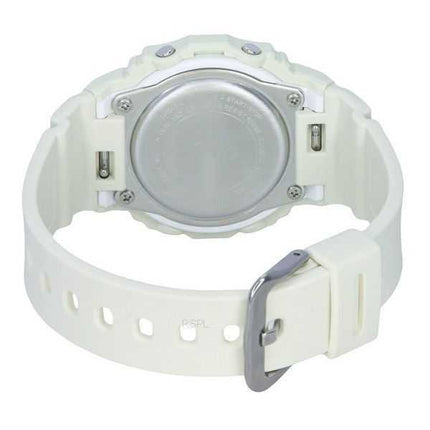 Casio Baby-G Retro Flower Field Orologio da donna digitale con cinturino in resina bianca al quarzo BGD-565RP-7 100M