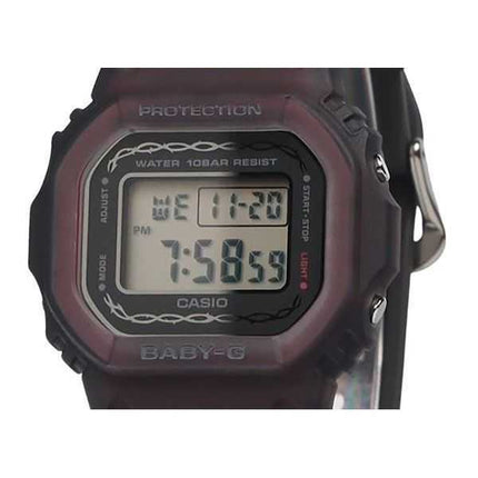 Casio Baby-G Digital Seasonal Collection 2024 Cinturino in resina a base biologica Orologio al quarzo BGD-565RS-8 100M da donna