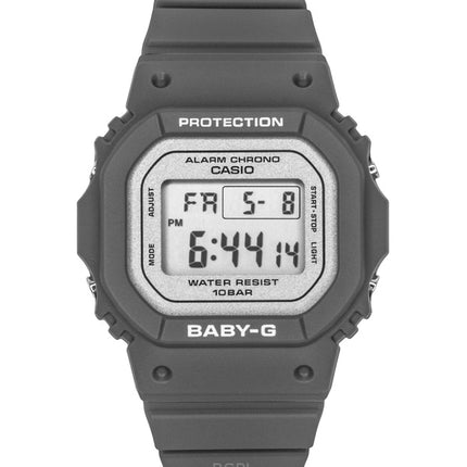Orologio da donna Casio Baby-G con cinturino in resina, digitale al quarzo, modello BGD-565SC-1, impermeabile fino a 100 metri.