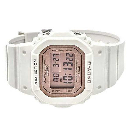 Orologio da donna Casio Baby-G digitale con cinturino in resina bianca al quarzo BGD-565SC-4 100M