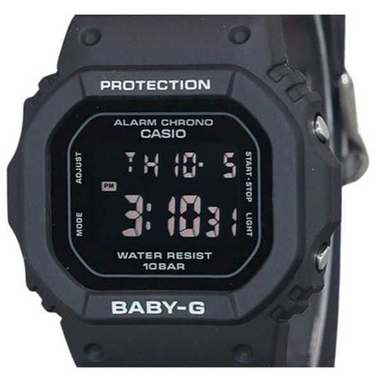 Orologio da donna Casio Baby-G digitale con cinturino in resina nera al quarzo BGD-565U-1 100M