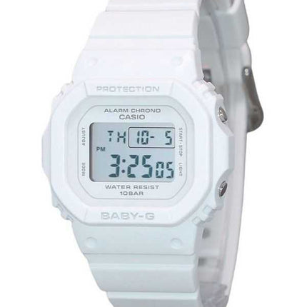 Orologio da donna Casio Baby-G digitale con cinturino in resina bianca al quarzo BGD-565U-7 100M