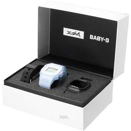 Casio Baby-G X-Girl Collaboration Digital Quartz BGD-565XG-2 BGD565XG-2 100M Orologio da donna con set regalo