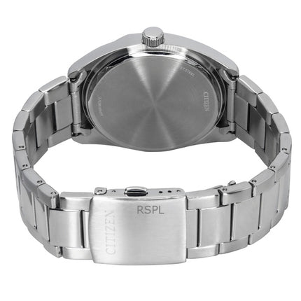 Orologio da uomo Citizen in acciaio inossidabile con quadrante avorio al quarzo BI5110-54B