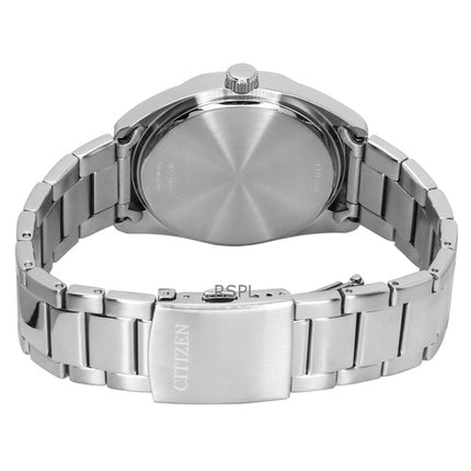 Orologio da uomo Citizen in acciaio inossidabile con quadrante verde al quarzo BI5110-54X