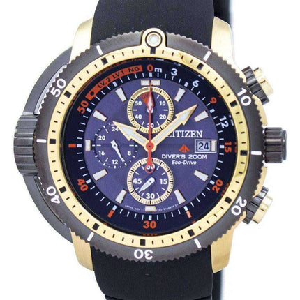 Orologio da uomo Citizen Promaster Aqualand Diver Eco-Drive Chronograph BJ2124-14E