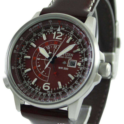 Orologio da uomo Citizen Promaster Sky Eco Drive NightHawk Pilot BJ7010-24W